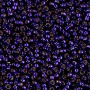 Miyuki seed beads 11/0 - Silver lined purple 11-1344